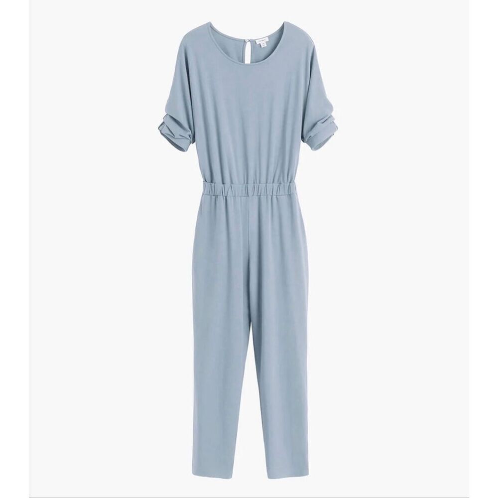 Cuyana Organic Jersey Knit Jumpsuit